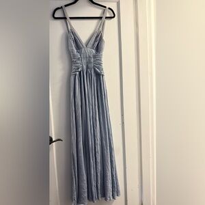 BCBGMaxAzria Light Blue Maxi Dress